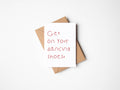 Fanclub - Get On Your Dancing Shoes Greetings Card