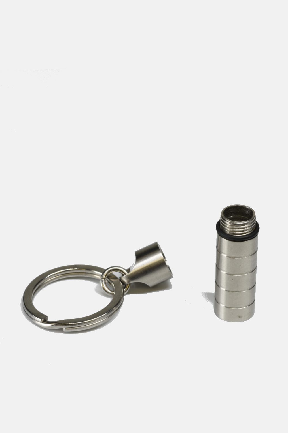 Curated Basics - Steel Keychain Cash Tin