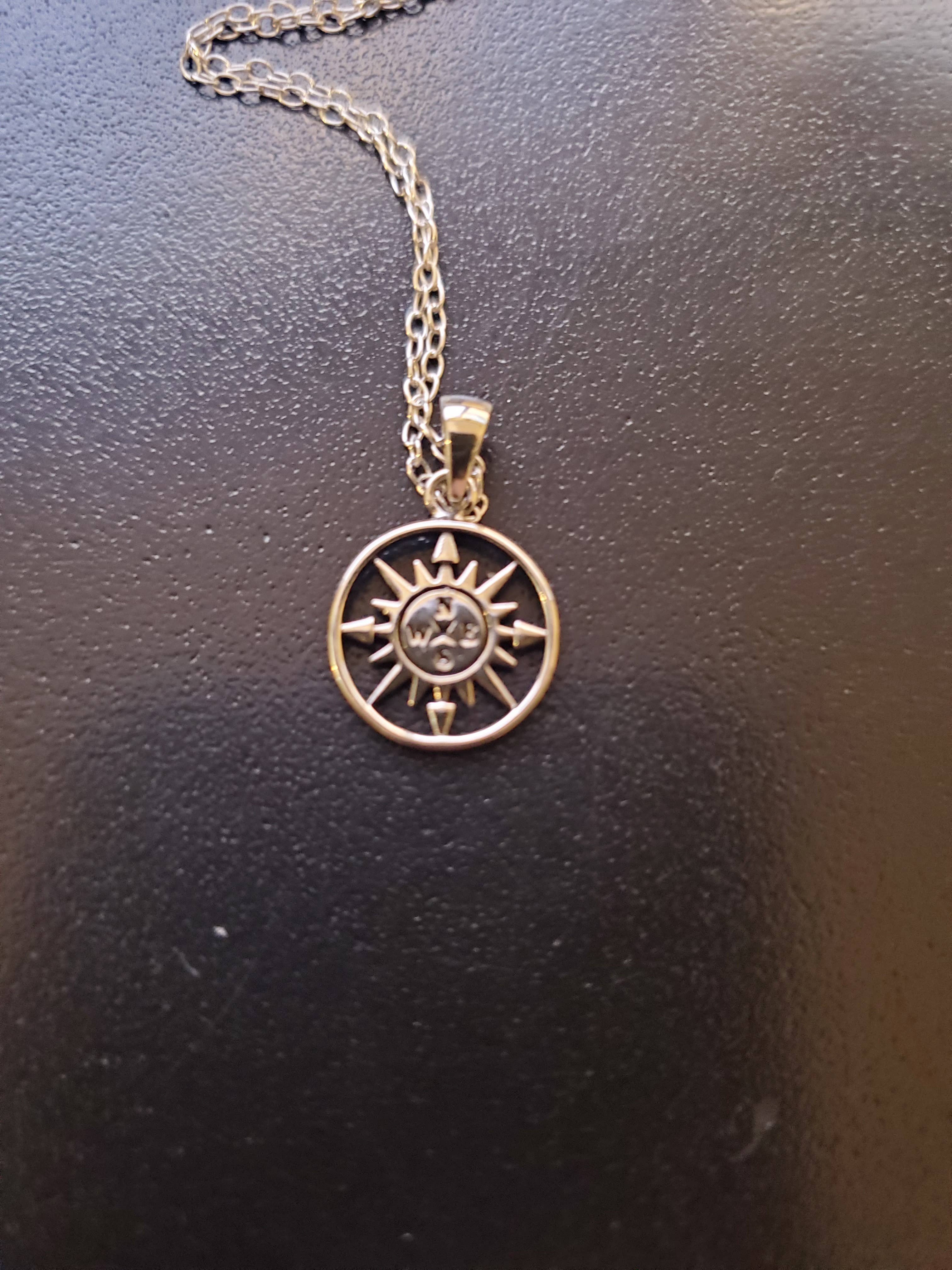 Sosie Designs - Silver .925 - Compass Burst Necklace
