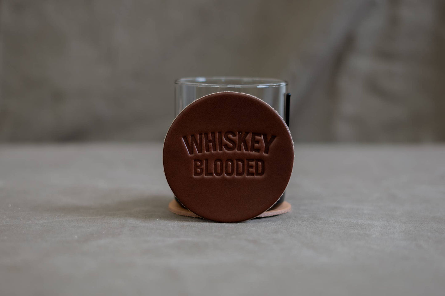 Manready Mercantile Leather Coaster | Whiskey Blooded