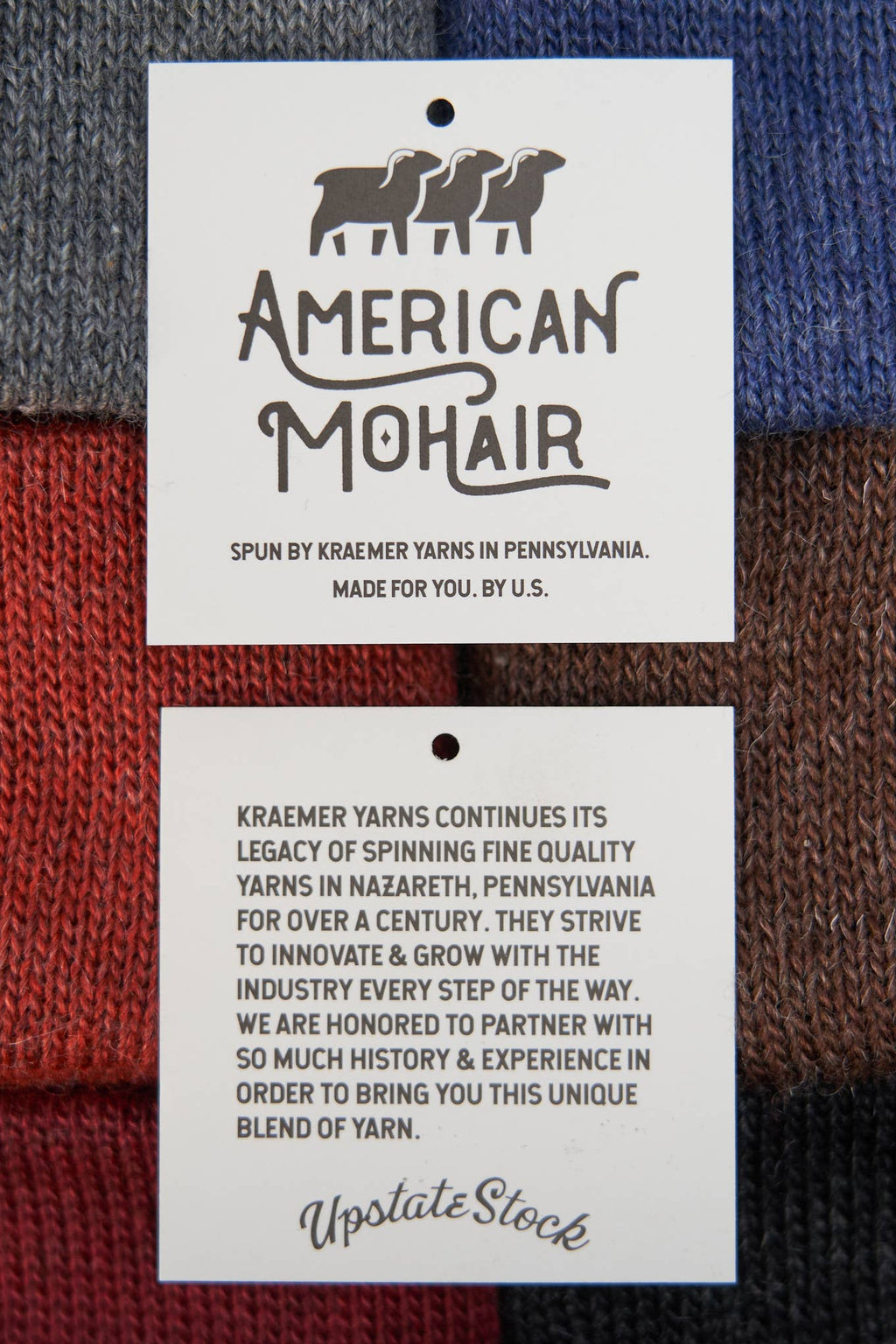 Upstate Stock - Black American Mohair Beanie