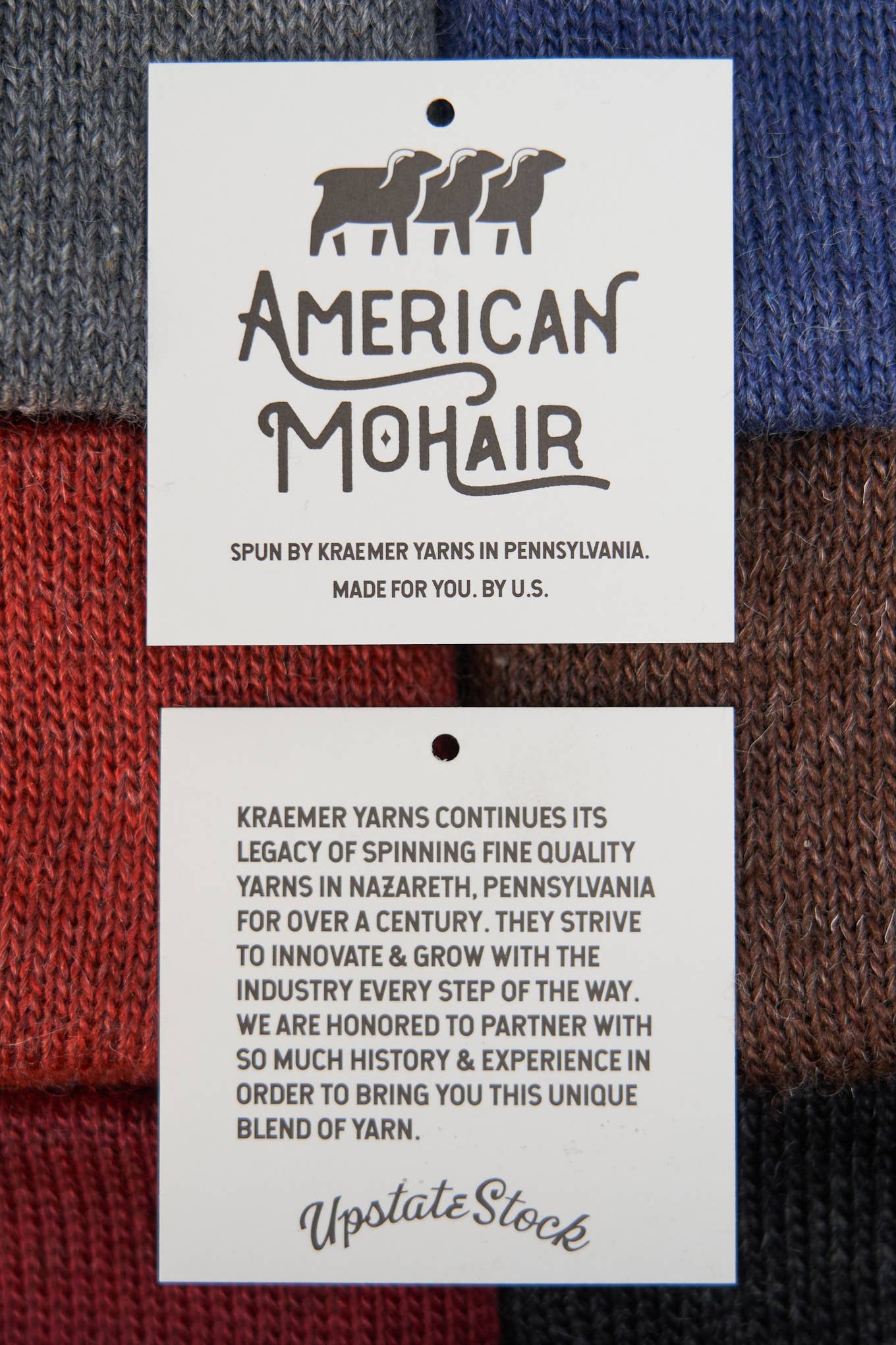Upstate Stock - Black American Mohair Beanie