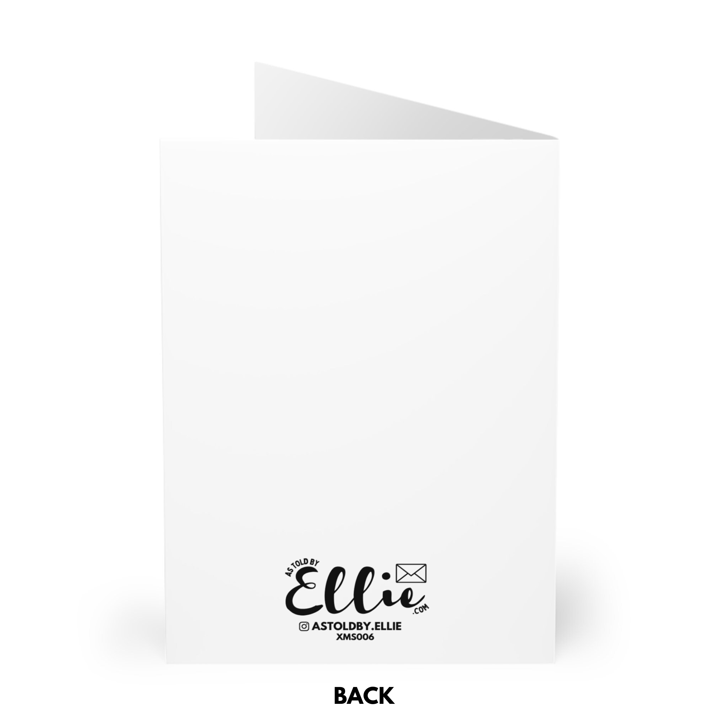 As Told By Ellie - Thank You Card Funny, Gift for Nurse, Doctor, Therapist