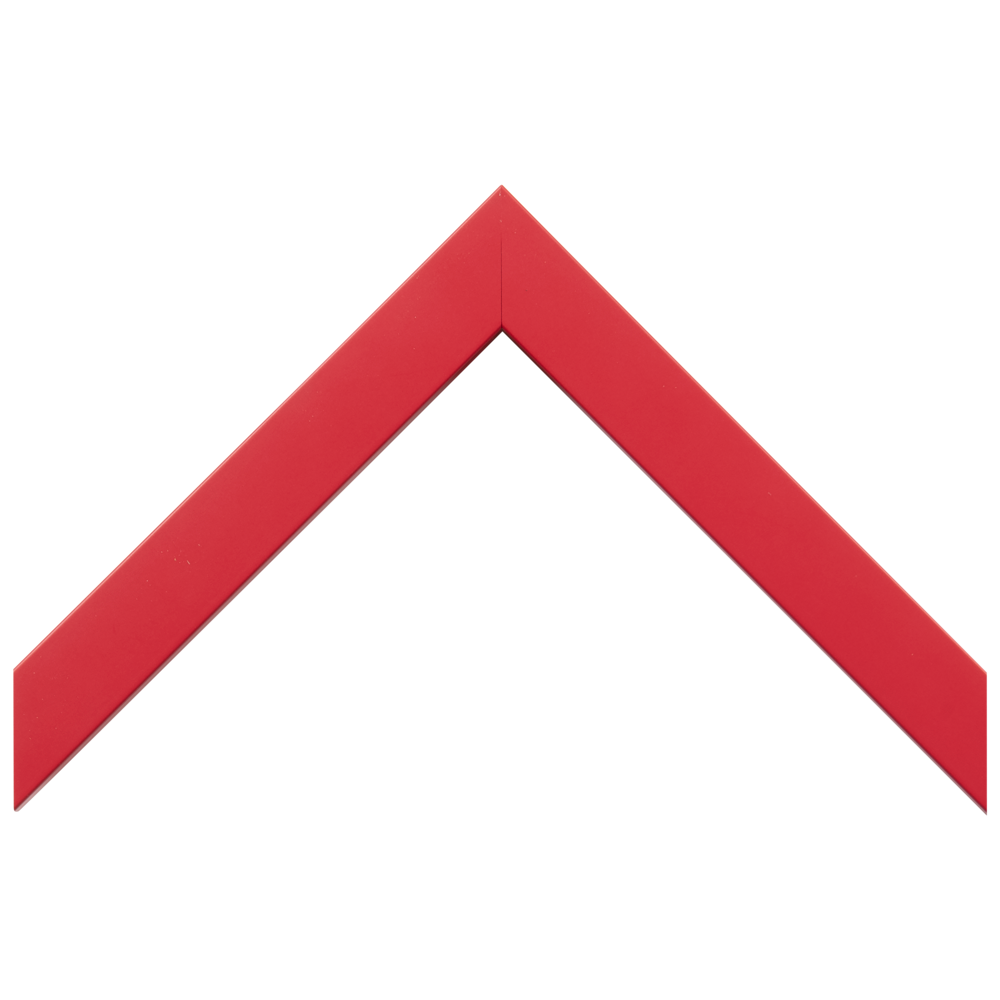 Beckman Gallery - Confetti Red Frame 7/8"Ready Made Picture Frame