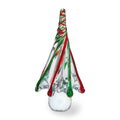 Swirled  Glass Tree Decor