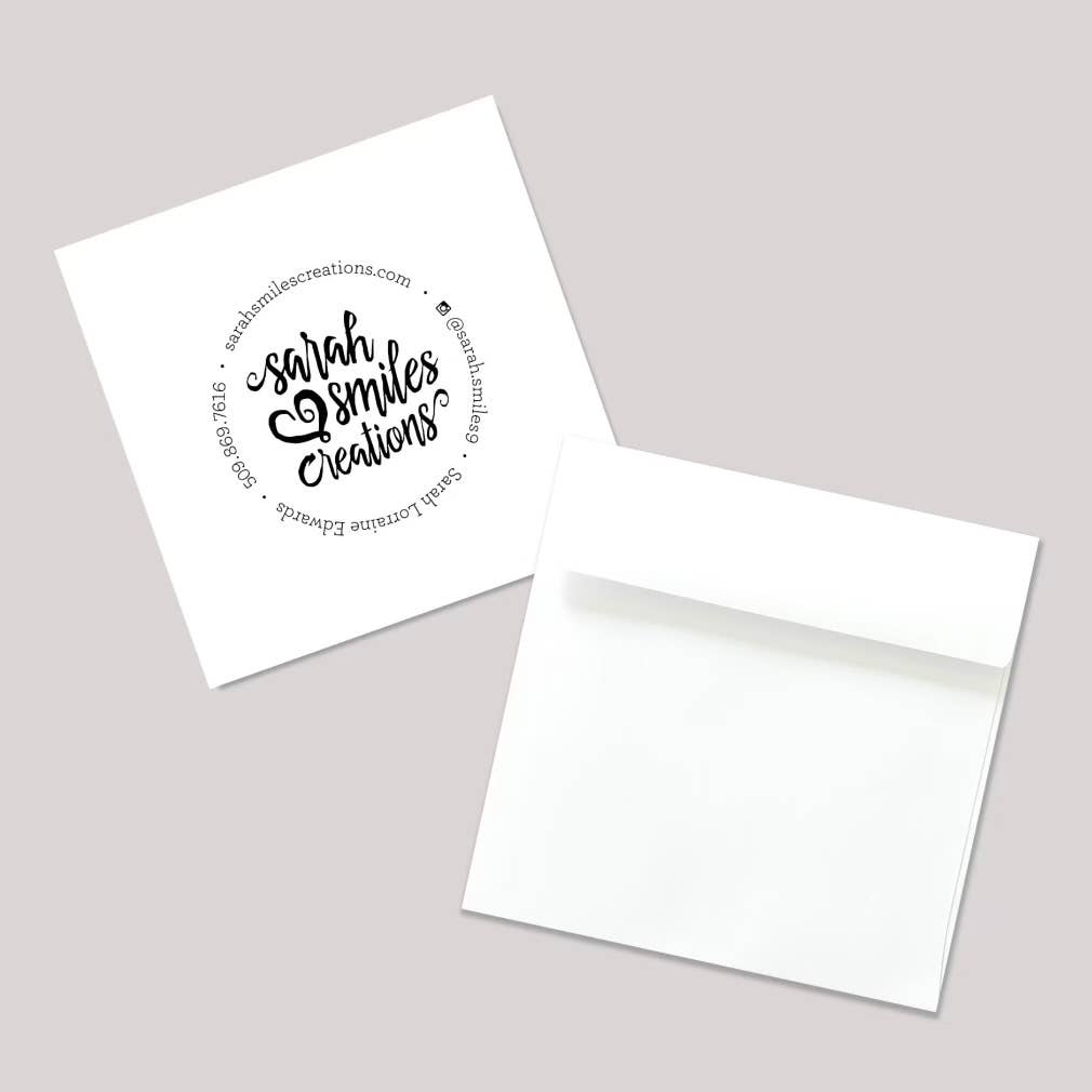 Sarah Smiles Creations - Tree Spirit • Floral Greeting Card • Yoga Tree Pose