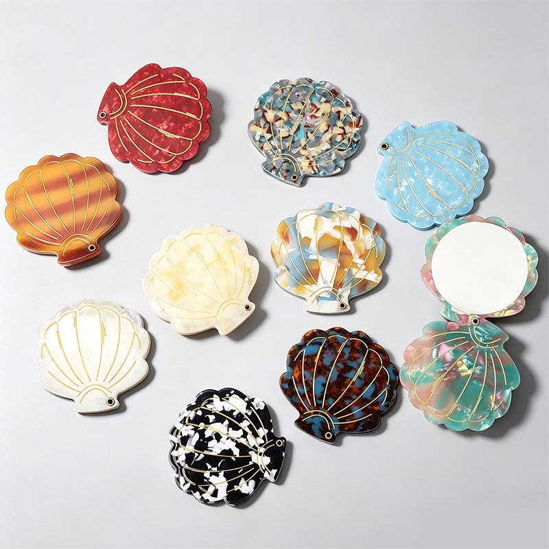 DAYLA - Seashell Acetate Mirror