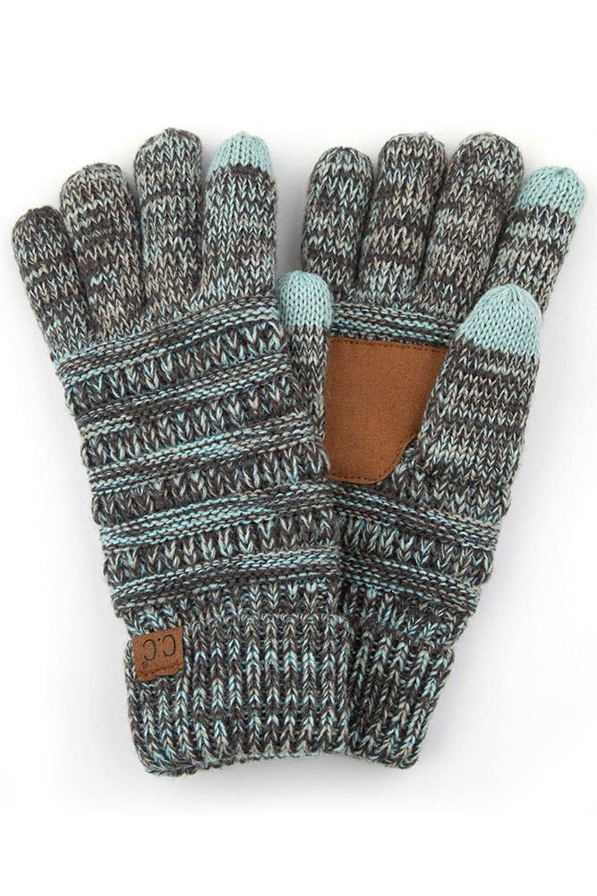 Hana - C.C Multi Color Gloves with Lining Inside