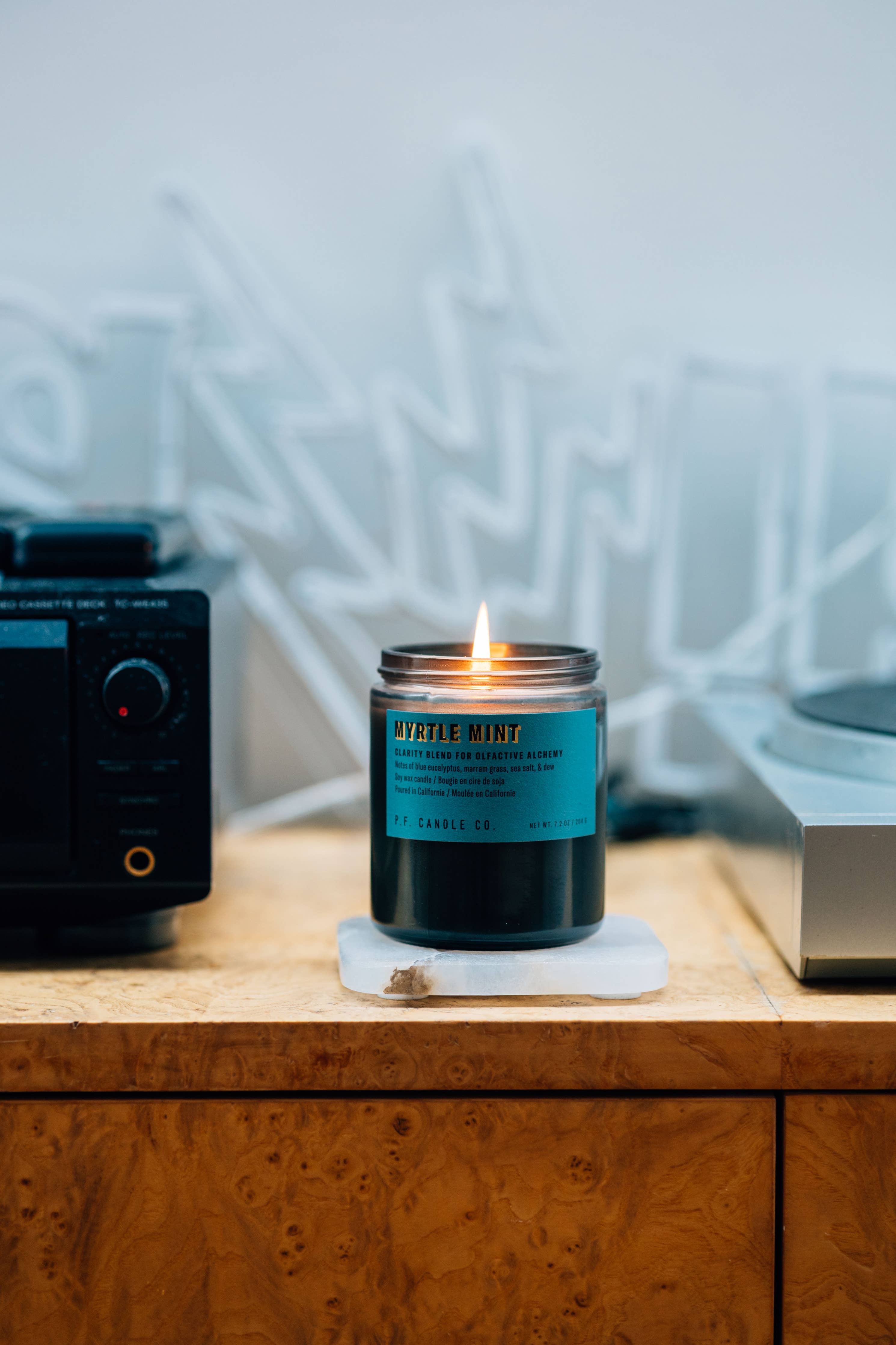 P.F. Candle Co. - Myrtle Mint - 7.2 oz Alchemy Soy Candle