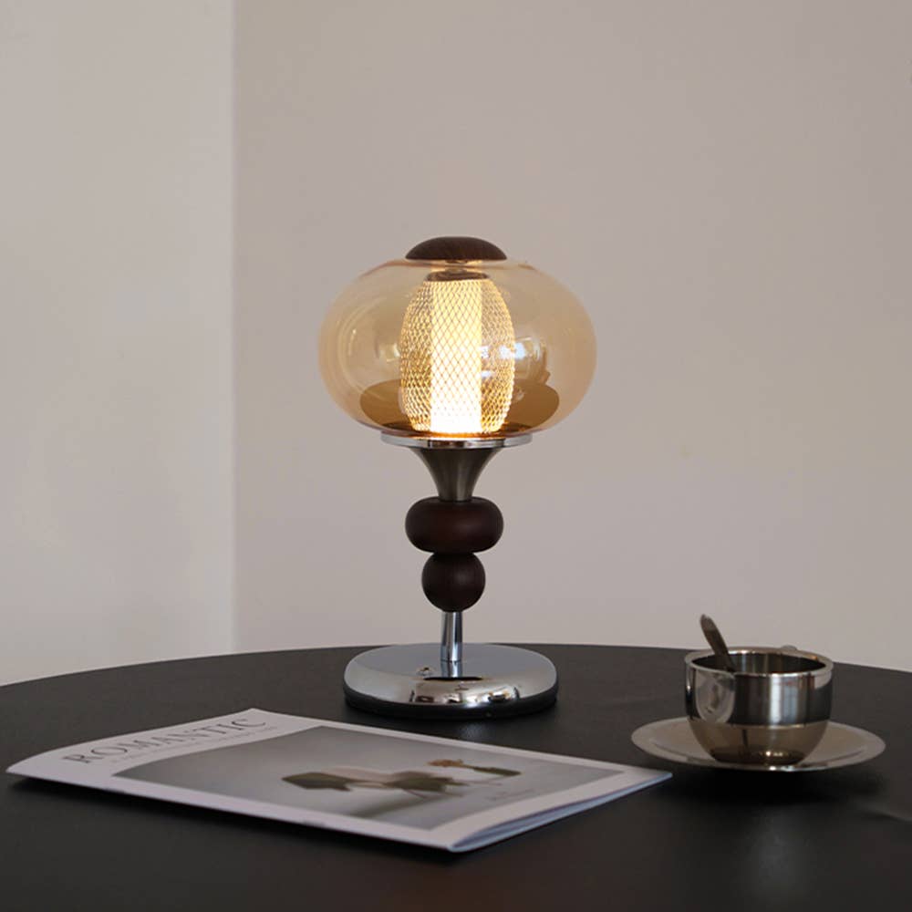 Dimmable  Metal Table Lamp Novelty Touch Lamp