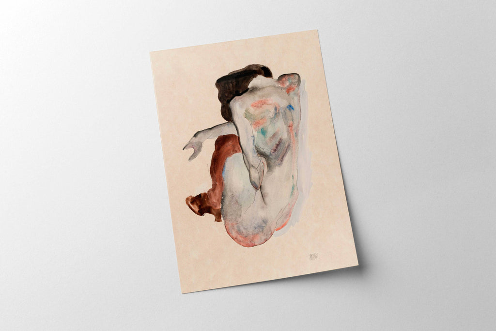 Knot & Soul - Egon Schiele - Naked Lady