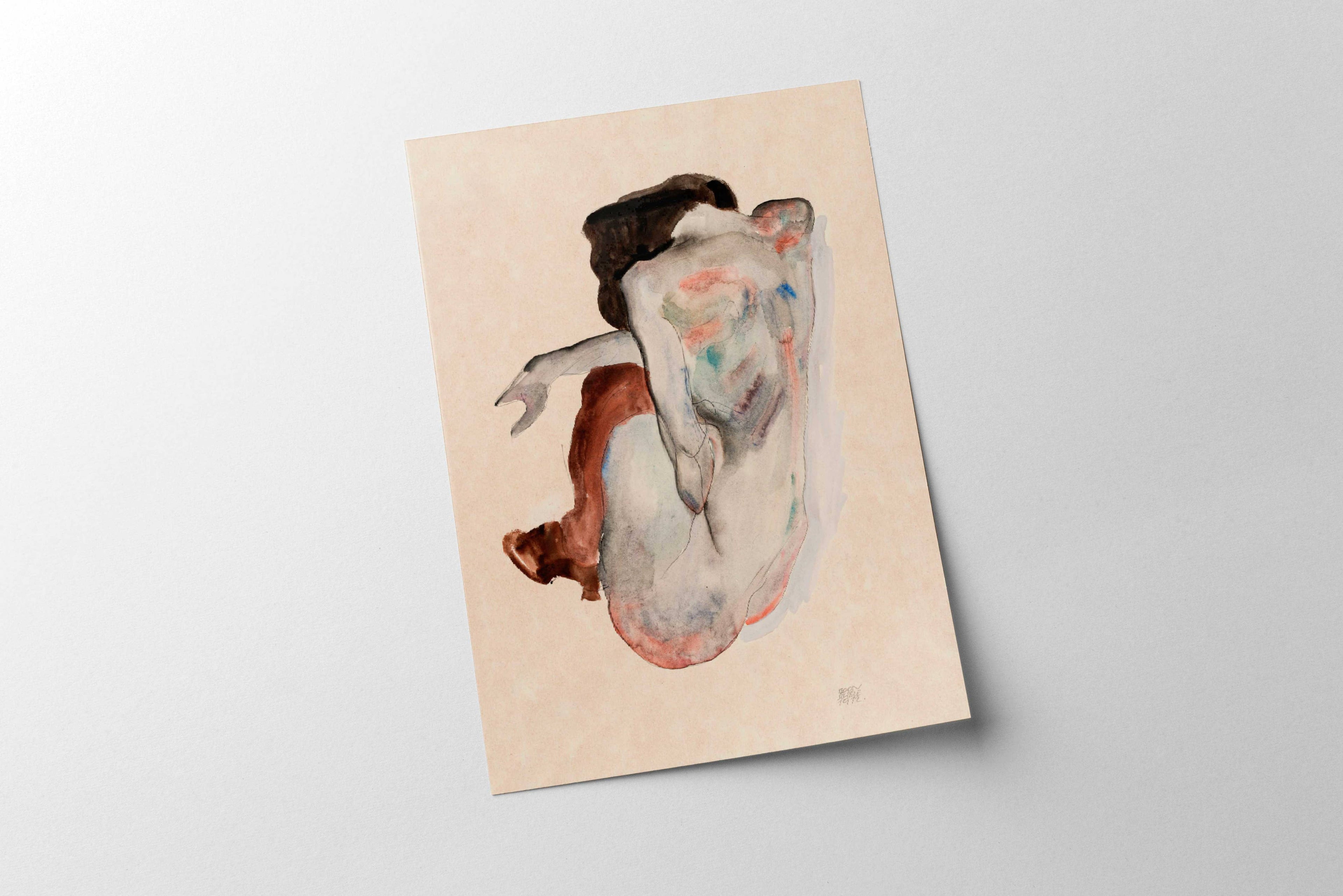 Knot & Soul - Egon Schiele - Naked Lady