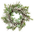 Winter Frost Lambs Ear Boxwood Wreath 24"
