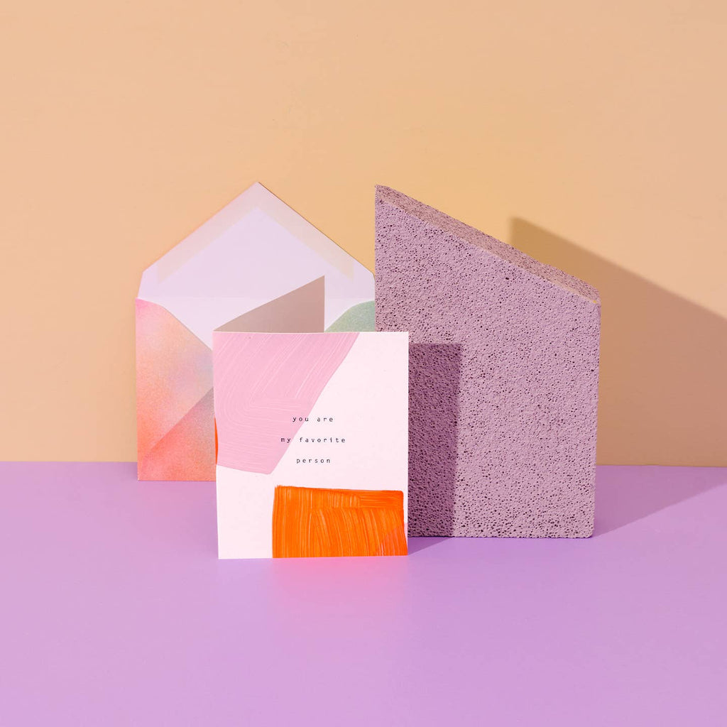 Moglea - Favorite Person Greeting Card