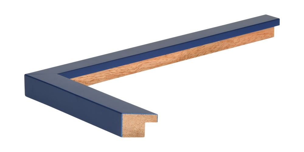 Beckman Gallery - Confetti Royal Blue 7/8" Ready Made Picture Frame