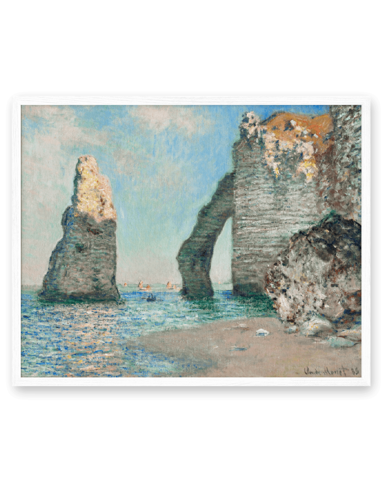 Knot & Soul - Monet - The Cliffs at Etretat