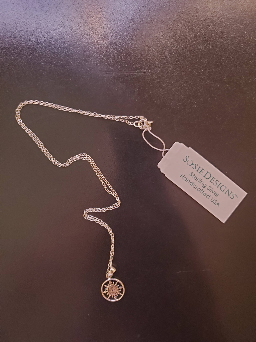 Sosie Designs - Silver .925 - Compass Burst Necklace