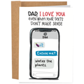 Don't Make Sense - Funny Birthday/Father's Day Card