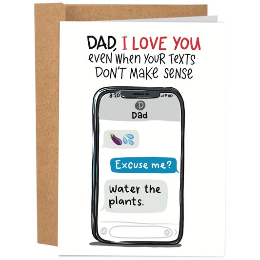 Don't Make Sense - Funny Birthday/Father's Day Card