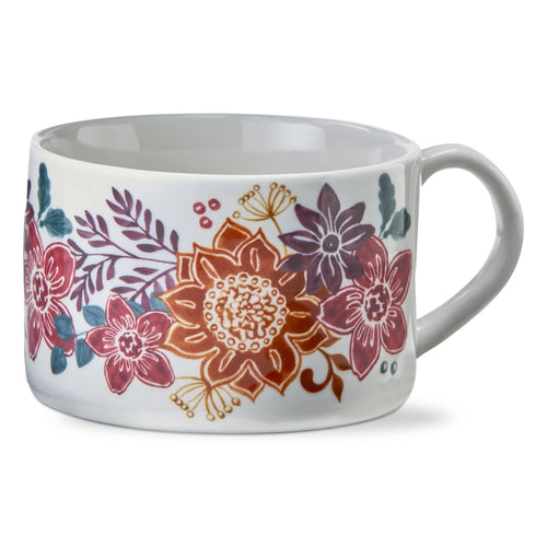 Autumn Bloom Soup Mug