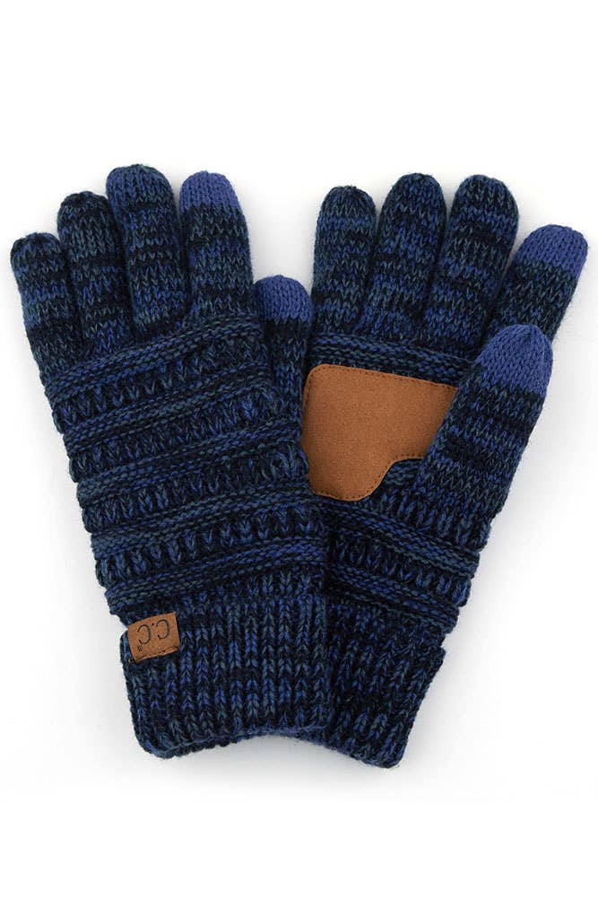 Hana - C.C Multi Color Gloves with Lining Inside