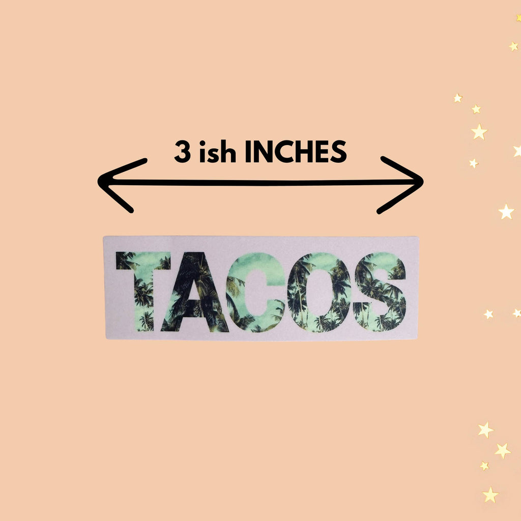 As Told By Ellie - Tacos Foodie Sticker