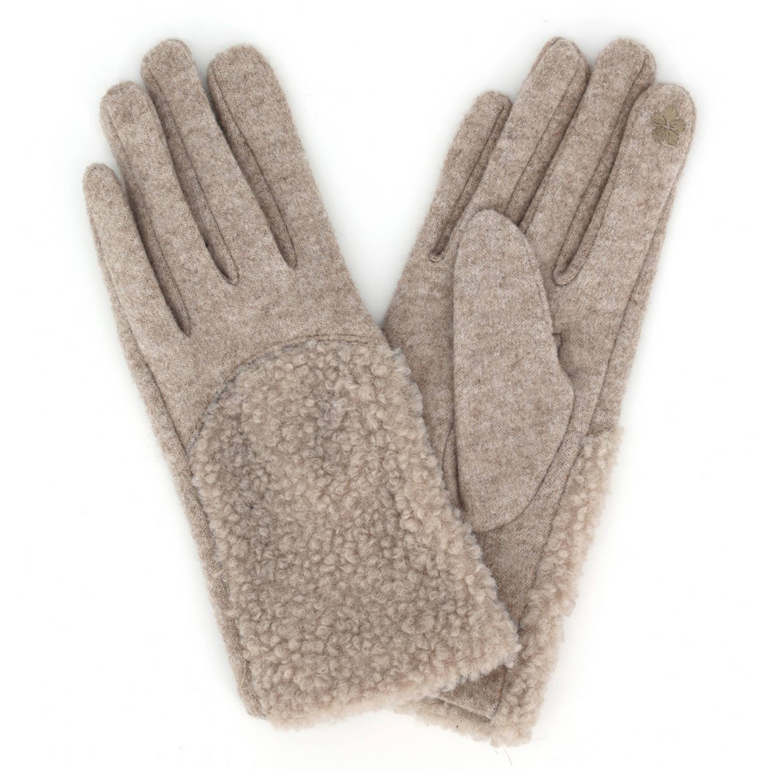 Hana - Sherpa Accent Touchscreen Gloves