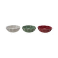 Creative Co-Op - Round Stoneware Scalloped Bowl ( 3 Colors)