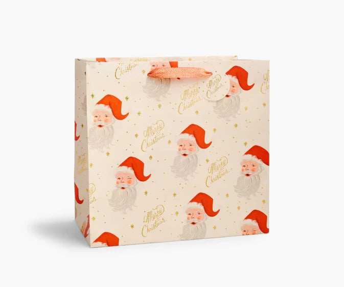 Rifle Paper Co. - Letters to Santa Medium Gift Bag