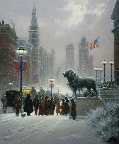 Exhibition Day.  G Harvey