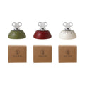 Plastic Twist Timer in Box, Burgundy