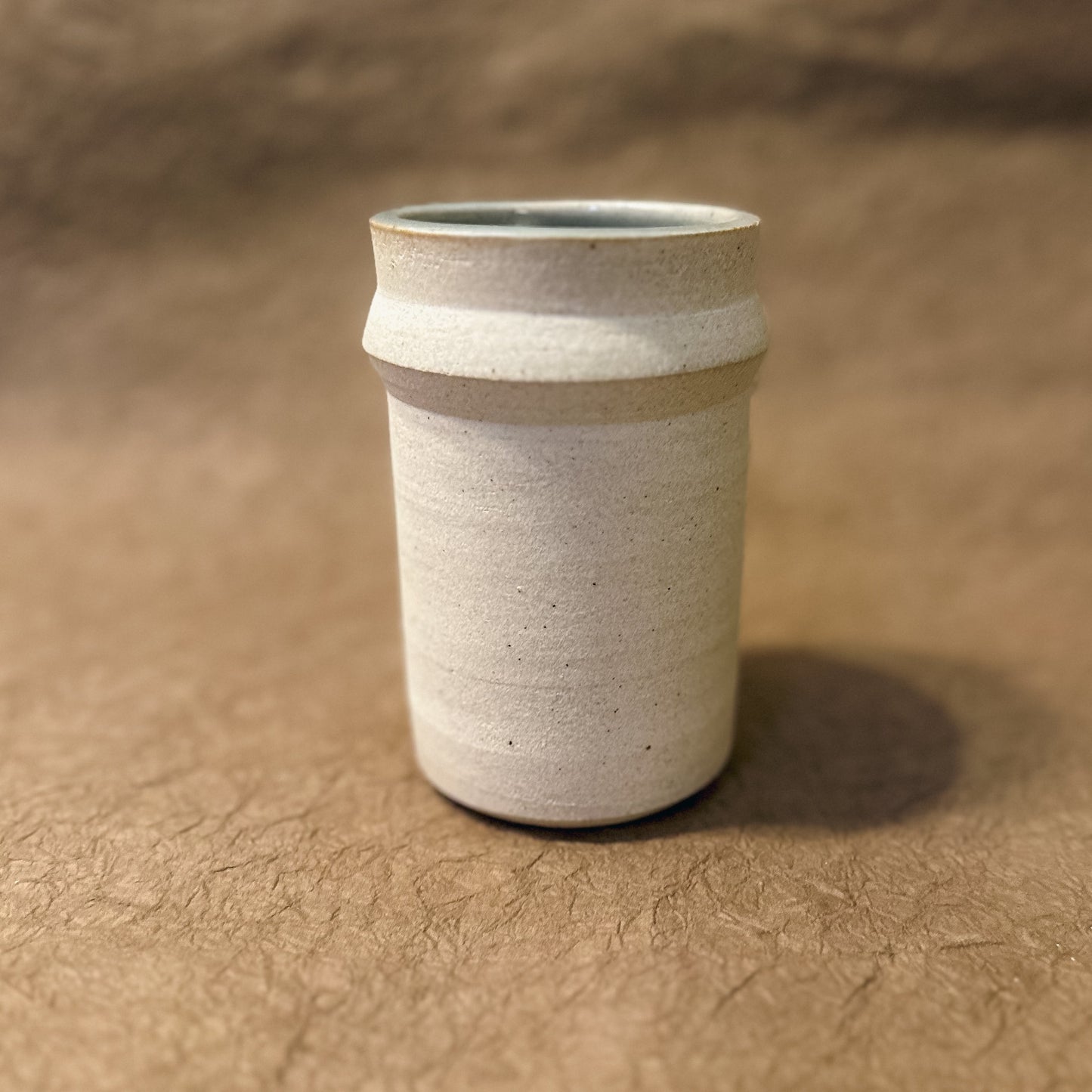 Olivia Snow Ceramics - Saturn Ceramic Tumblers in White and Celadon