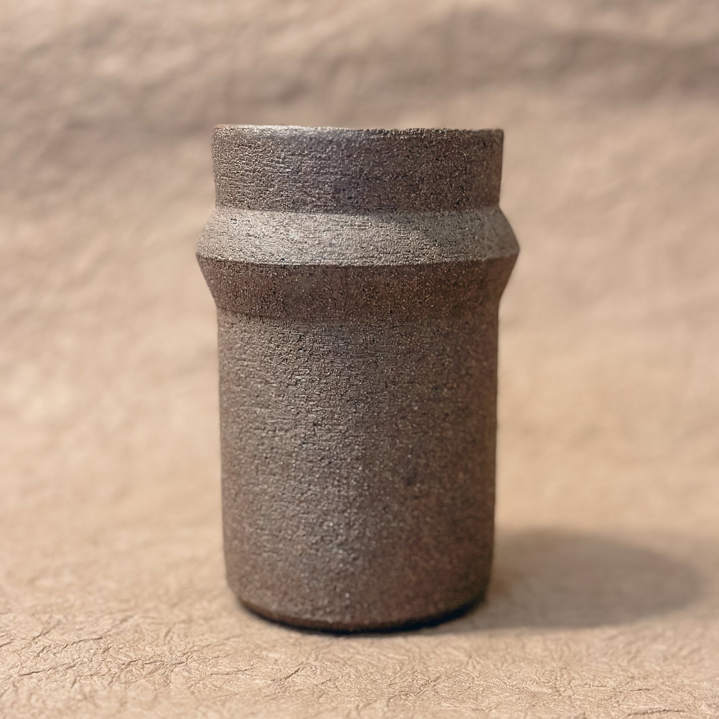 Olivia Snow Ceramics - Saturn Ceramic Tumblers in Dark Brown