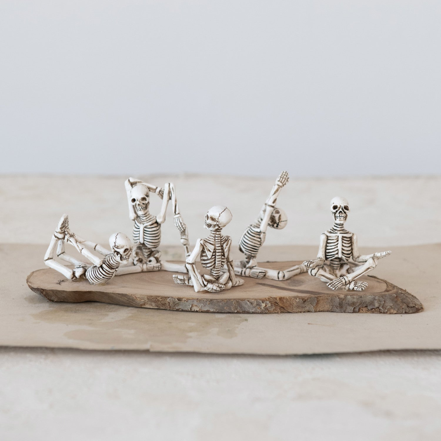Creative Co-op - Skeleton in Yoga Pose ( 5 styles)