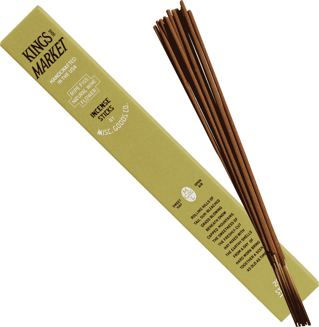 Misc. Goods Co. - "Kings Market" Stick Incense