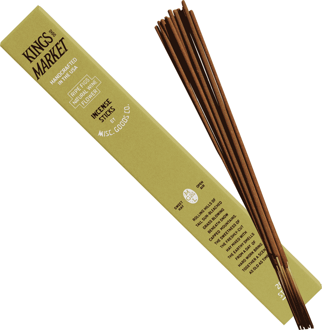 Misc. Goods Co. - "Kings Market" Stick Incense