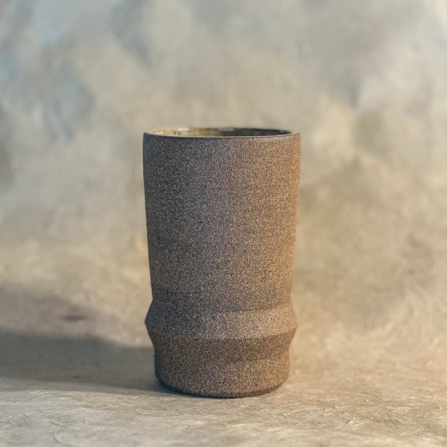 Olivia Snow Ceramics - Saturn Ceramic Tumblers in Brown