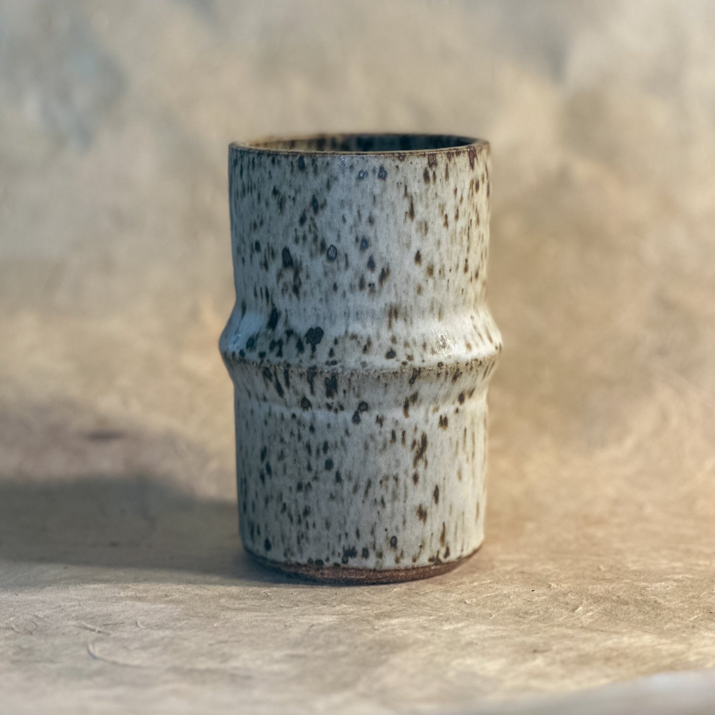 Olivia Snow Ceramics - Saturn Ceramic Tumblers in Cornwall Stone