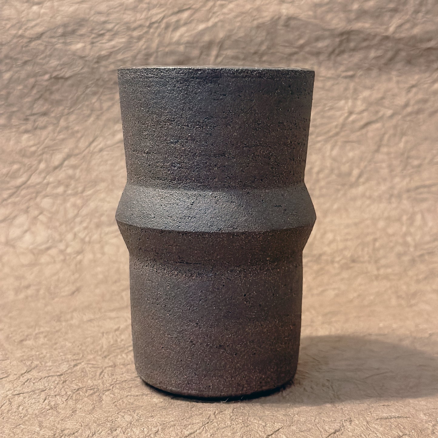 Olivia Snow Ceramics - Saturn Ceramic Tumblers in Dark Brown