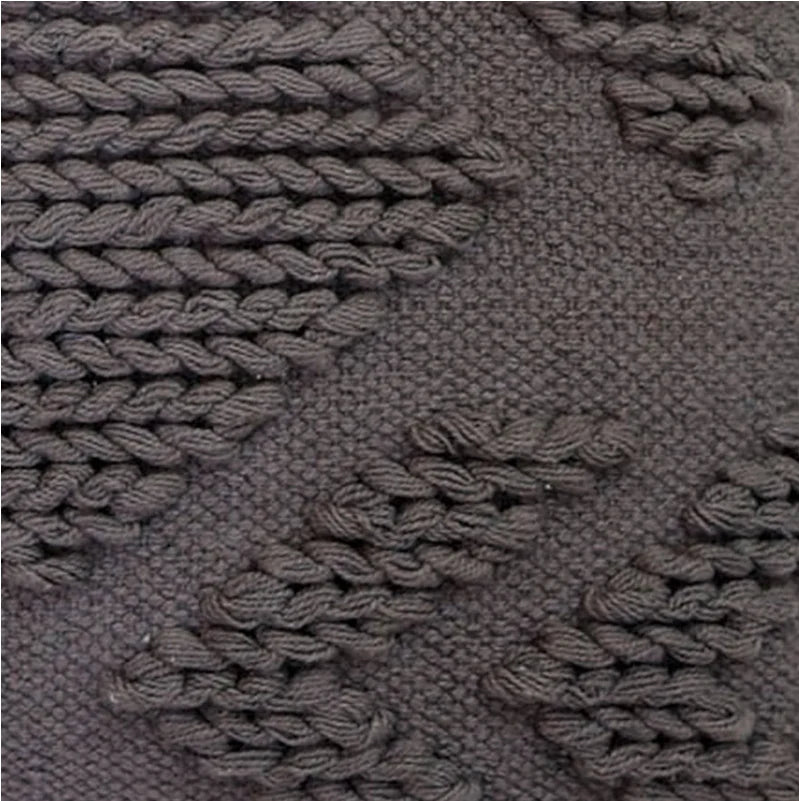 Foreside - Hand Woven Nia Pillow Grey