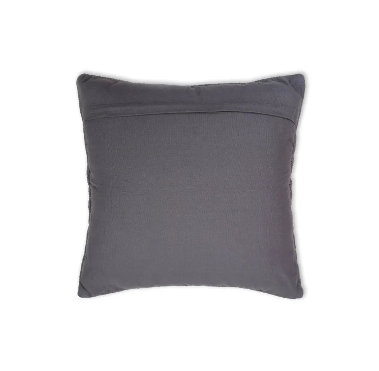 Foreside - Hand Woven Nia Pillow Grey