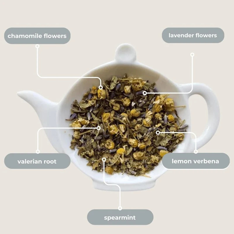 Tea with Tae - Nighttime Routine Tea Mini Tube Gift (5 tea bags)