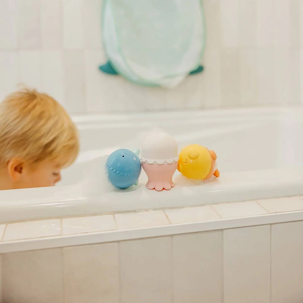 Copper Pearl Squirtie Bath Toy Set