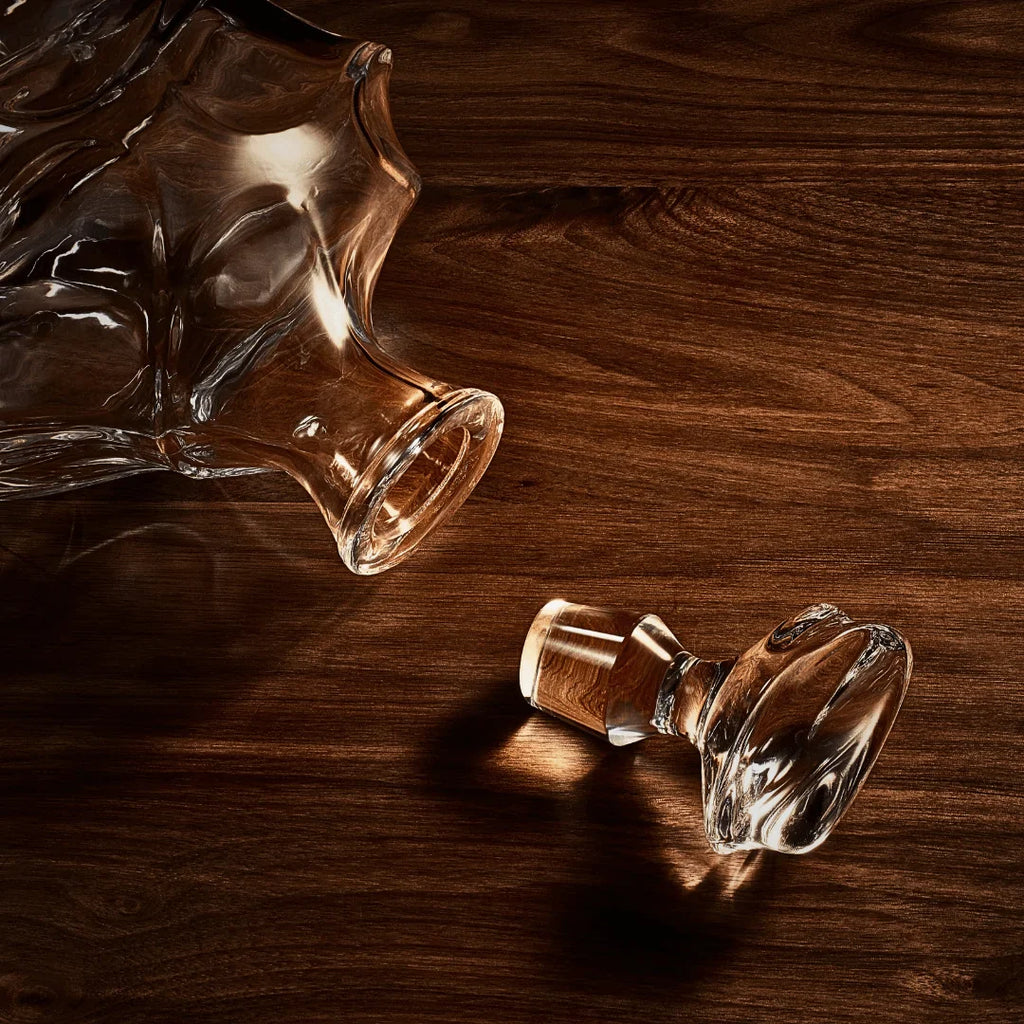 TsukiGlass - Storm Japanese Crystal Whisky Decanter