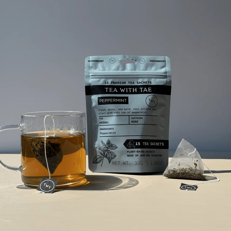 Tea with Tae - Peppermint  (15 Tea Sachets)