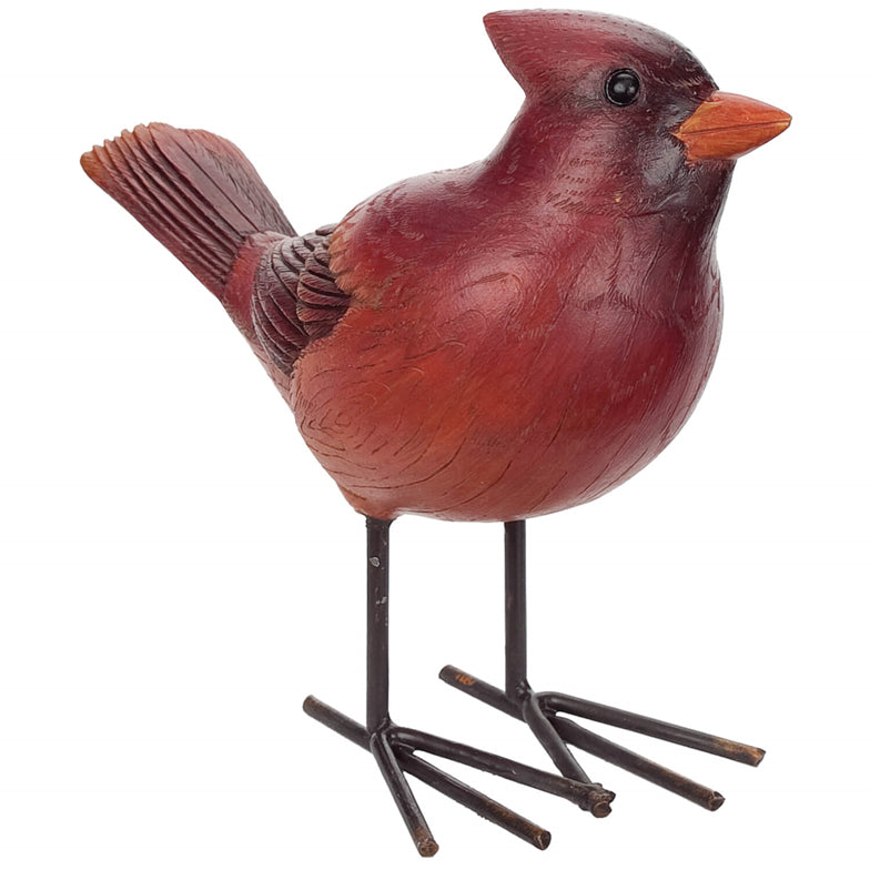 Cardinal Resin Figurine