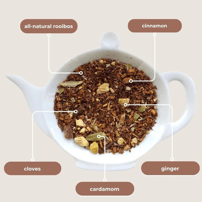 Tea with Tae - Rooibos Chai Tea Mini Tube Gift (5 tea bags)