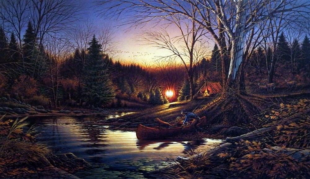Morning Solitude. Terry Redlin