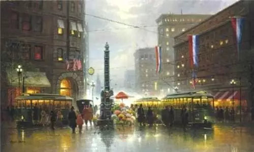 San Franciso Market Street, Limited Edition,  G. Harvey