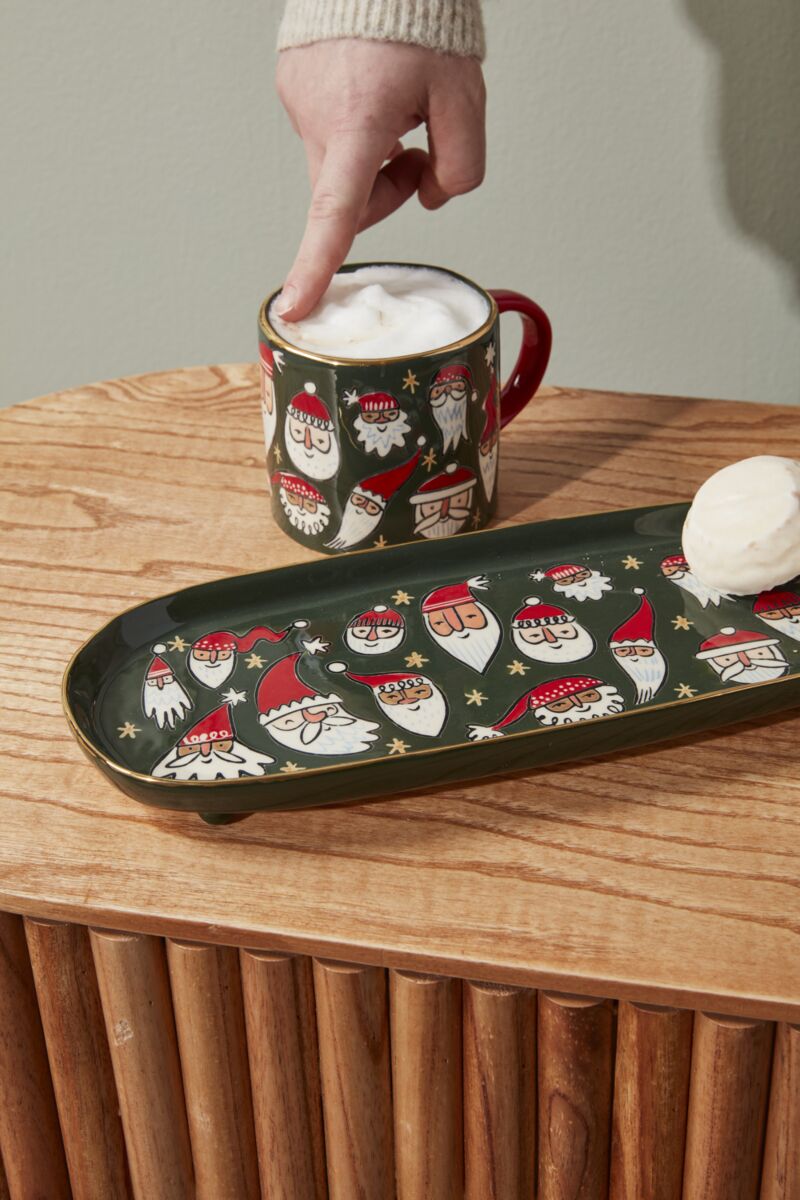 Silly Santa Tray